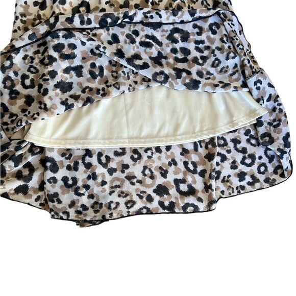 LuLaRoe Skirt Jill Accordion Pleats Leopard Print Size Small - Picture 4 of 5
